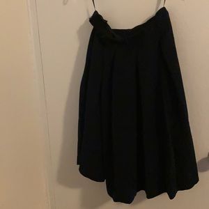 Uniqlo navy blue skirt